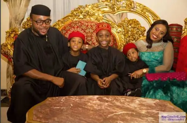 Money is Good: See How E-Money, Wife and Kids Look So Tushed Up (Photos)